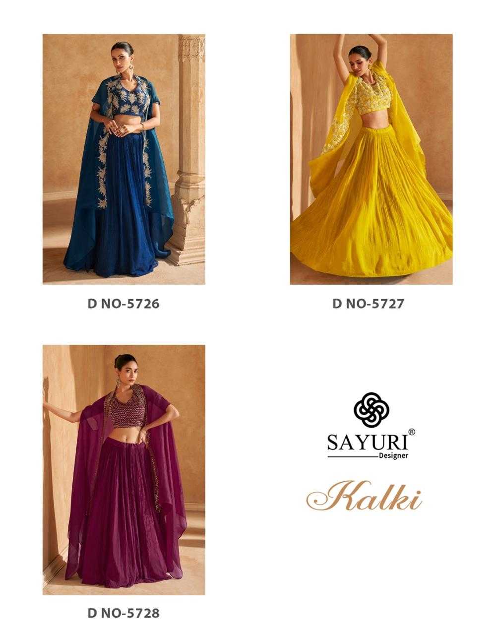 YNF Wholesale Chinon Silk Silk Lehenga KESH530 SAYURI KALKI | Surat Manufacturer