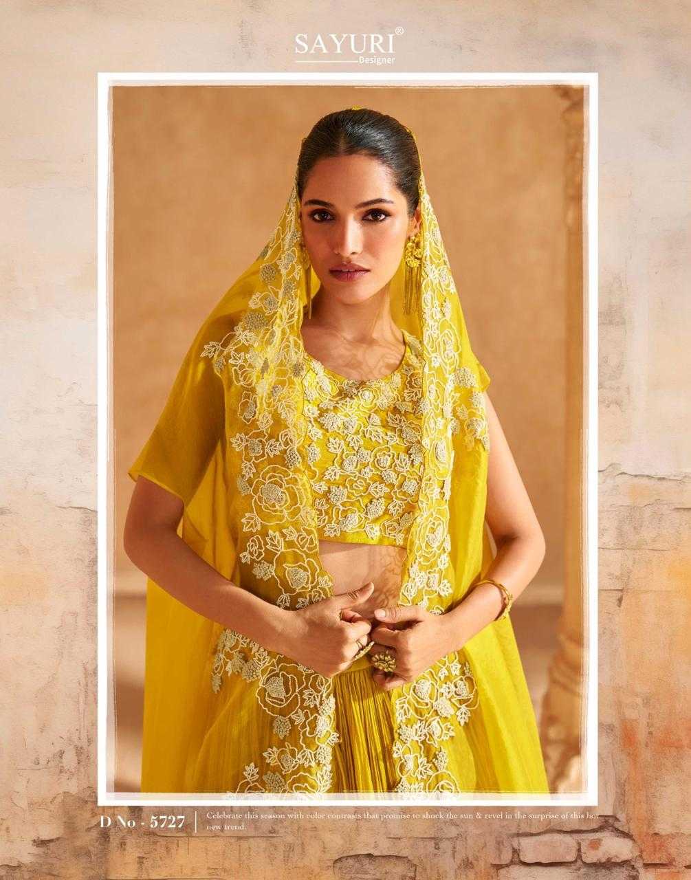 YNF Wholesale Chinon Silk Silk Lehenga KESH530 SAYURI KALKI | Surat Manufacturer