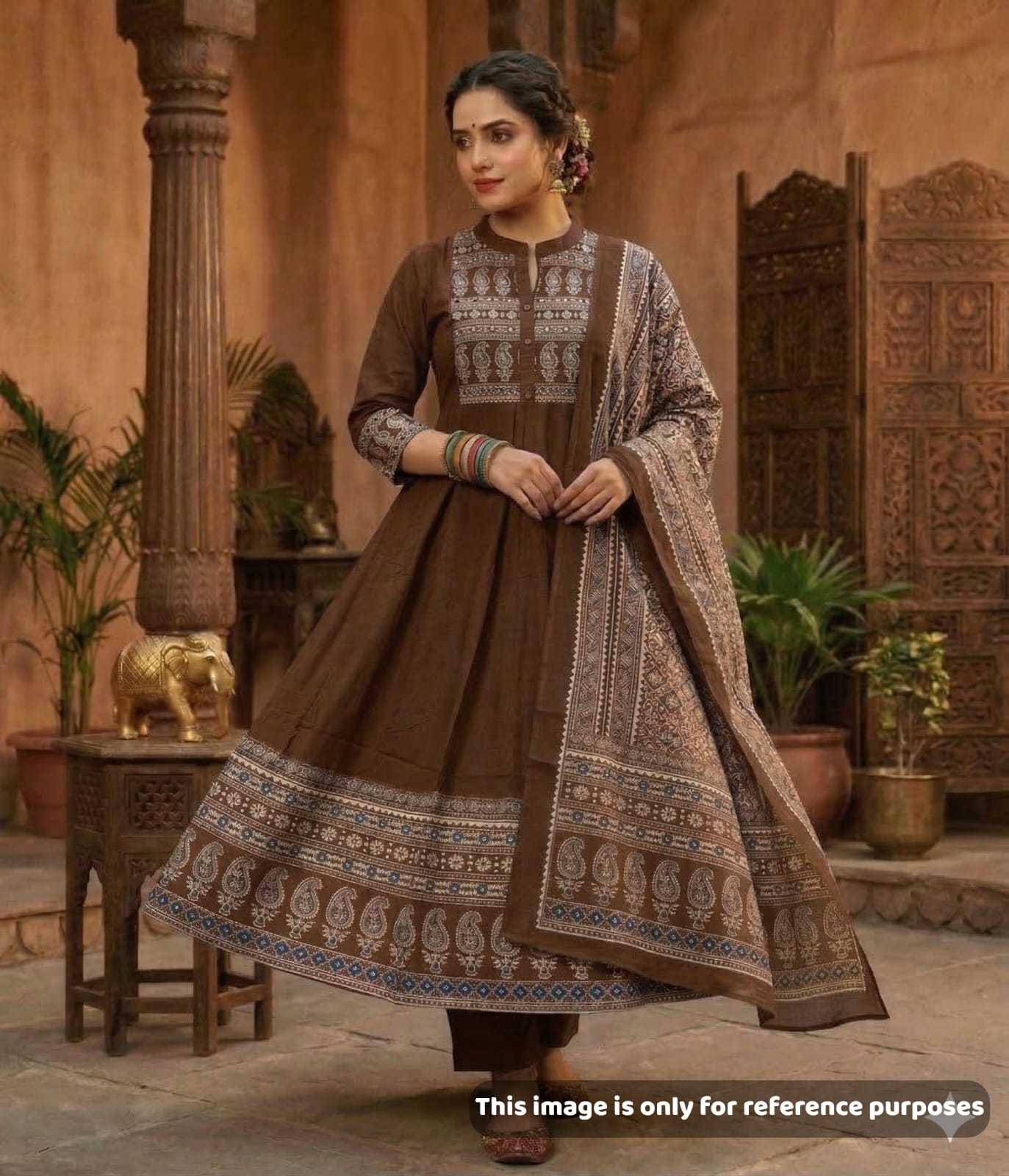 YNF Wholesale Cotton Designer Kurtis KESH147 Gulabo | Surat Manufacturer