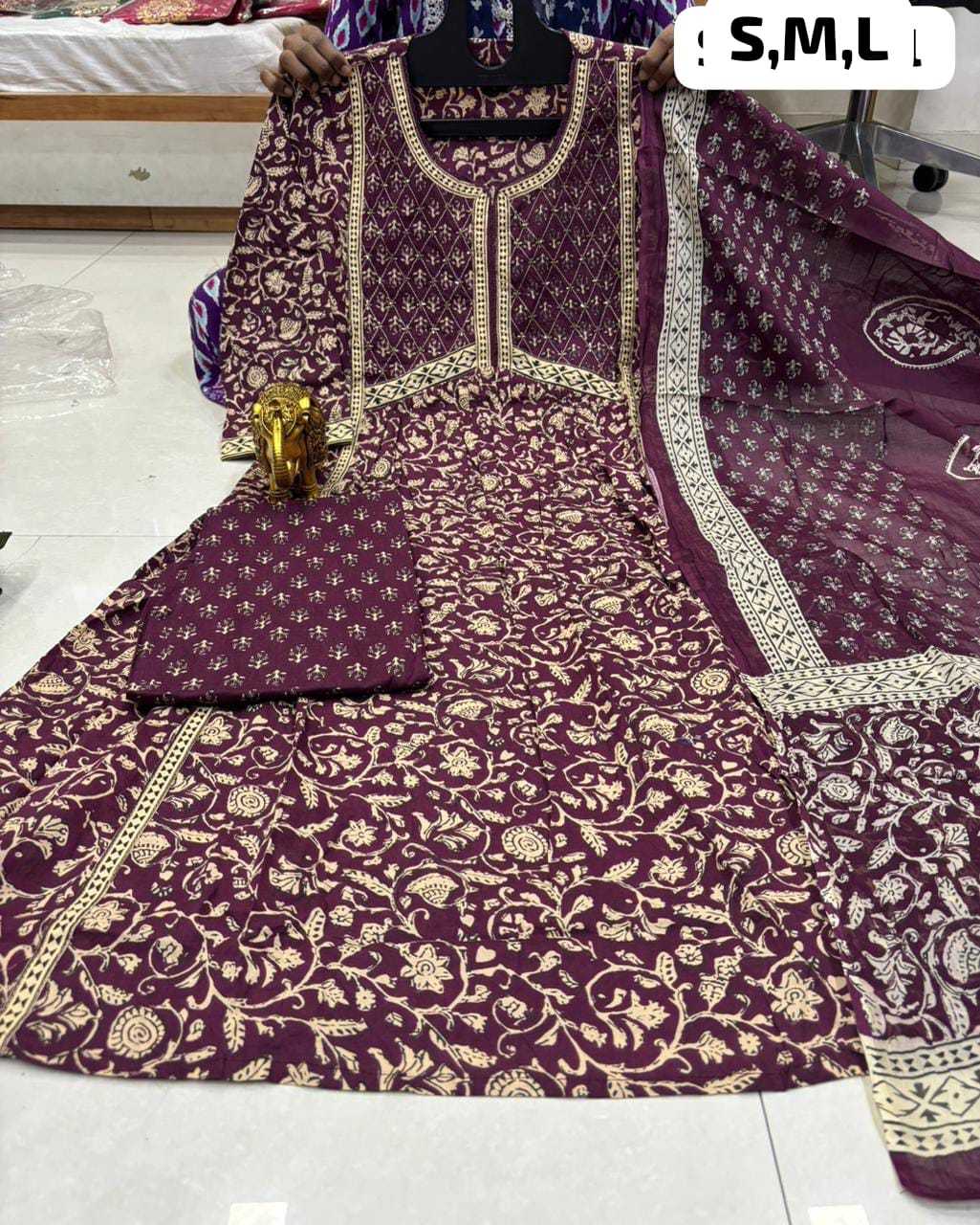 YNF Wholesale Cotton Cotton Kurtis KESH147 Mala | Surat Manufacturer
