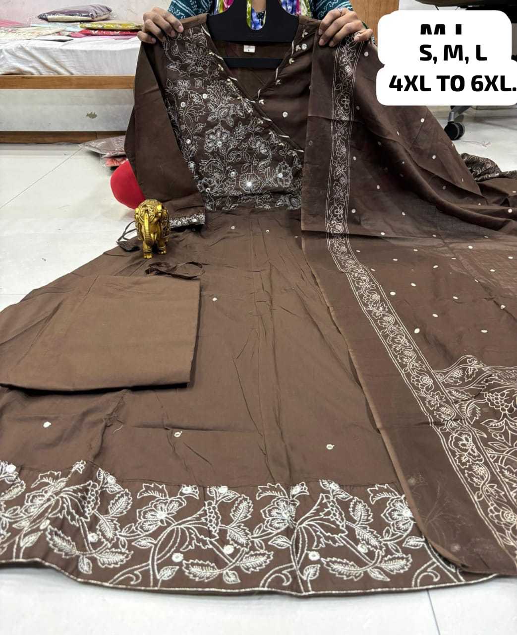 YNF Wholesale Cotton Anarkali Kurtis KESH147 Mina | Surat Manufacturer