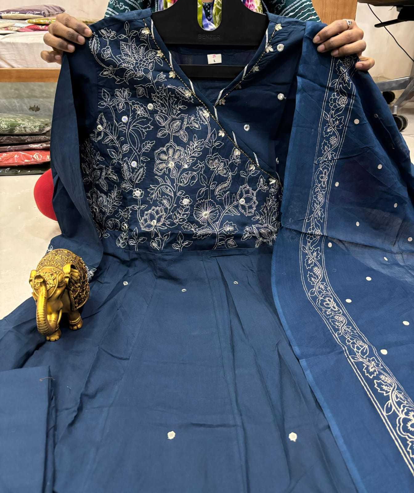 YNF Wholesale Cotton Anarkali Kurtis KESH147 Mina | Surat Manufacturer