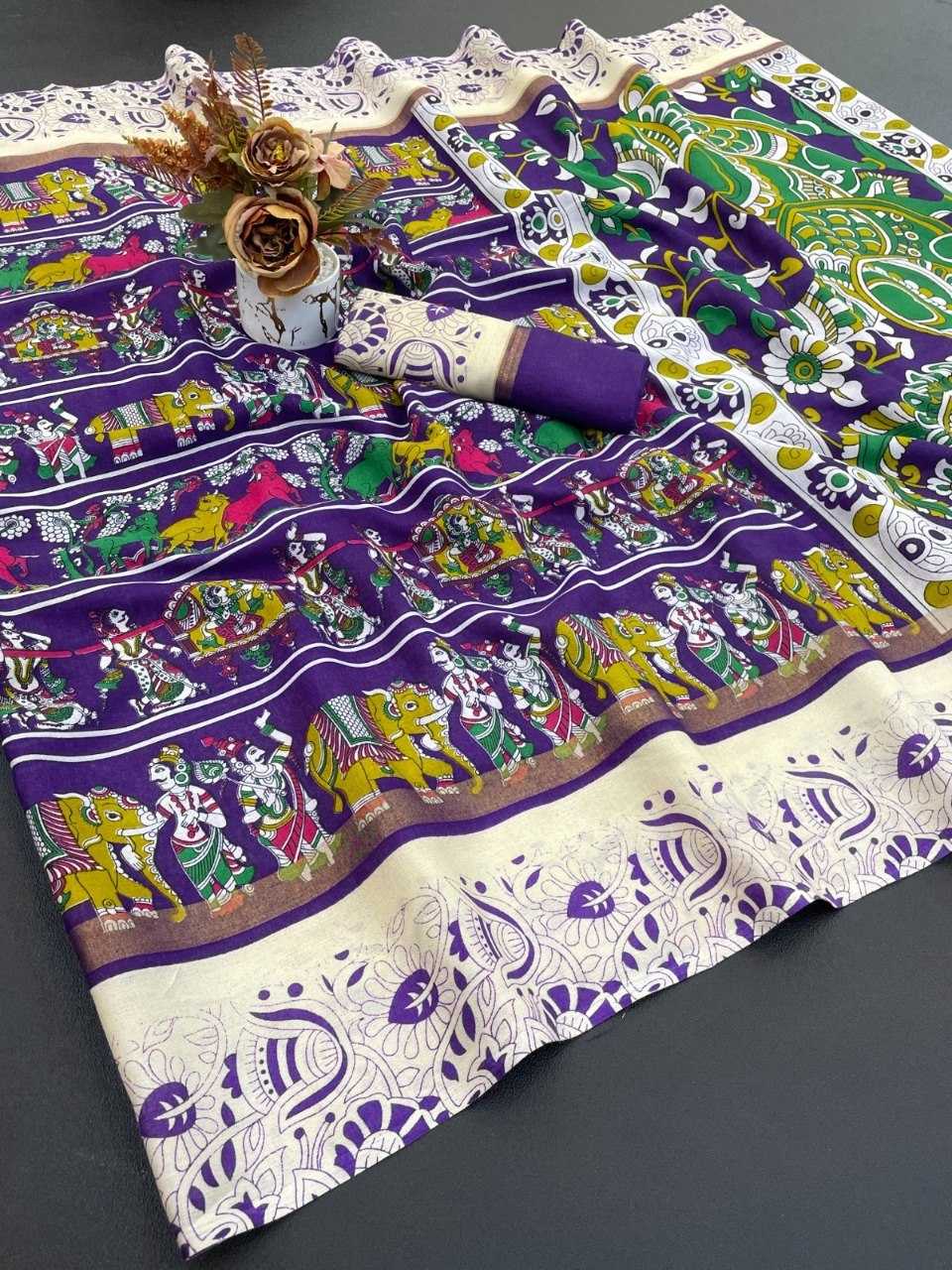 YNF Wholesale Cotton Fancy Sarees KESH173 MR08 | Surat Manufacturer