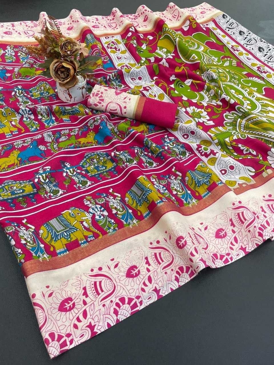 YNF Wholesale Cotton Fancy Sarees KESH173 MR08 | Surat Manufacturer