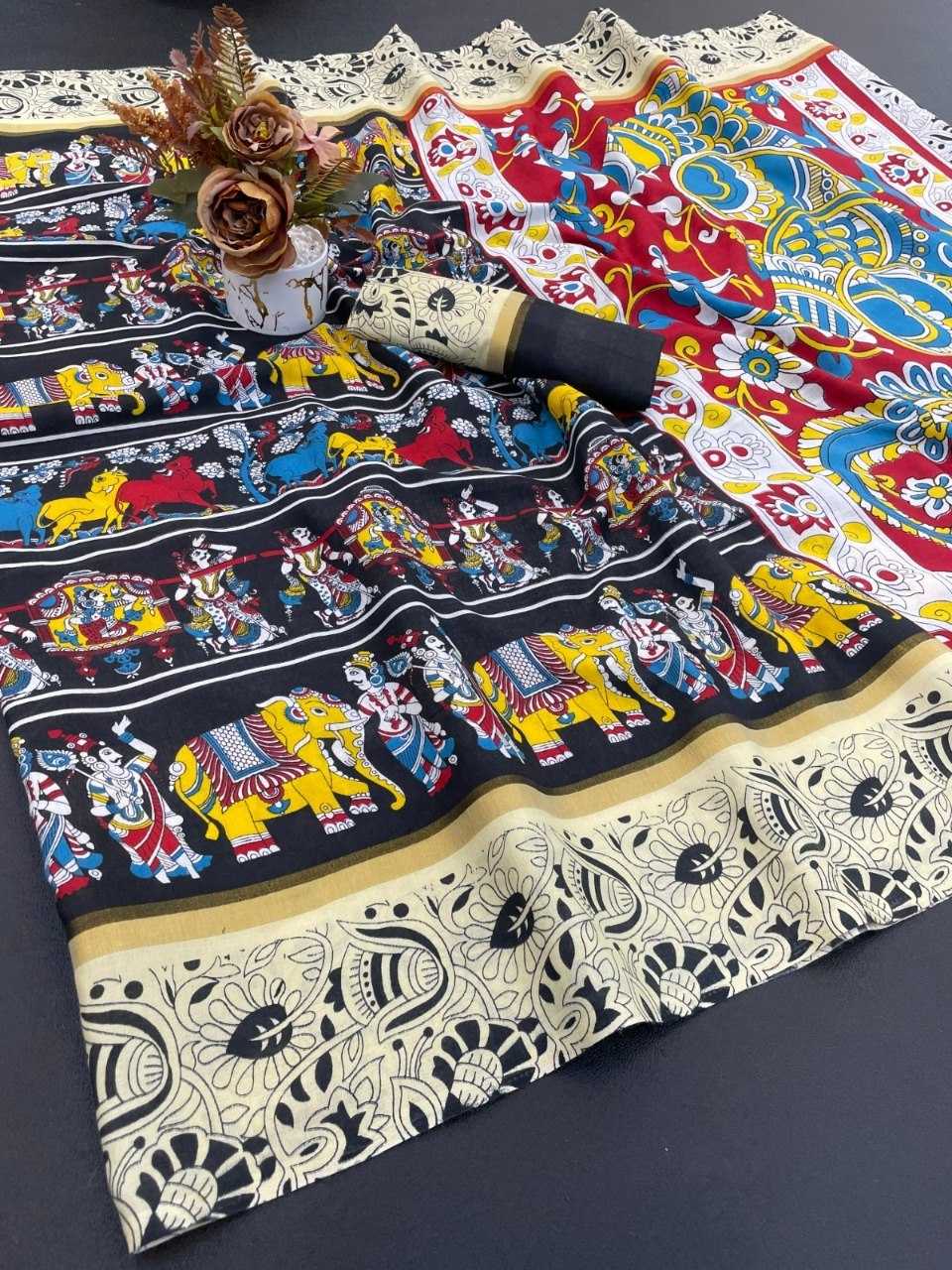 YNF Wholesale Cotton Fancy Sarees KESH173 MR08 | Surat Manufacturer