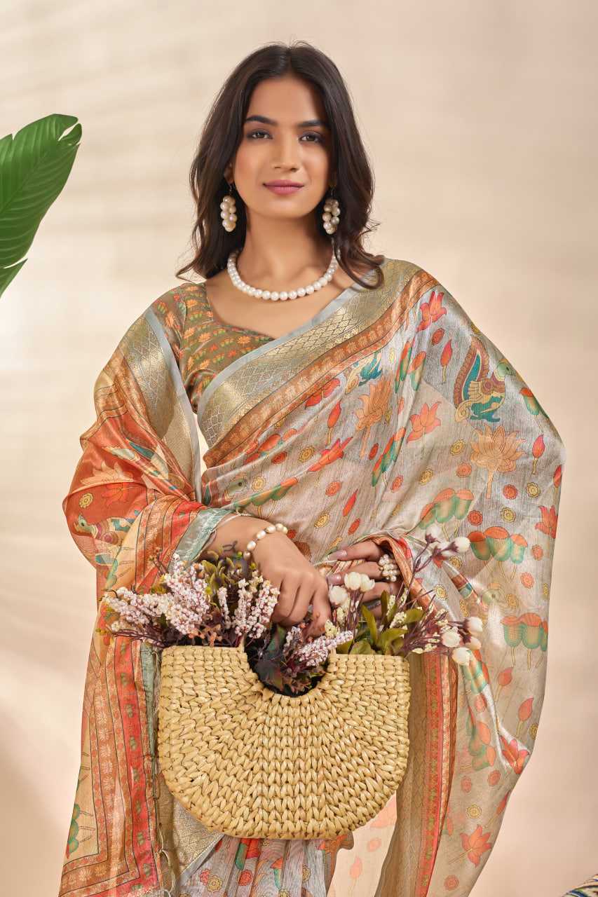 YNF Wholesale Cotton Printed Cotton Saree KESH553 526 | Surat Manufacturer