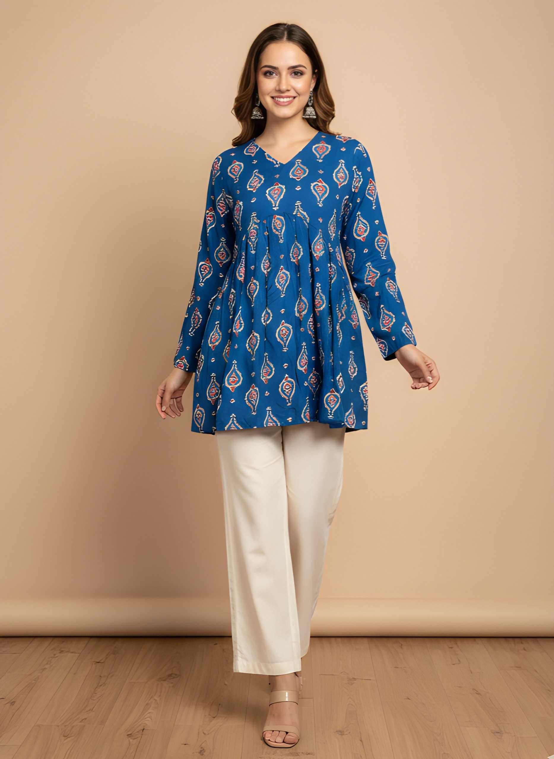 YNF Wholesale Cotton Short Kurtis KESH559 1046 | Surat Manufacturer