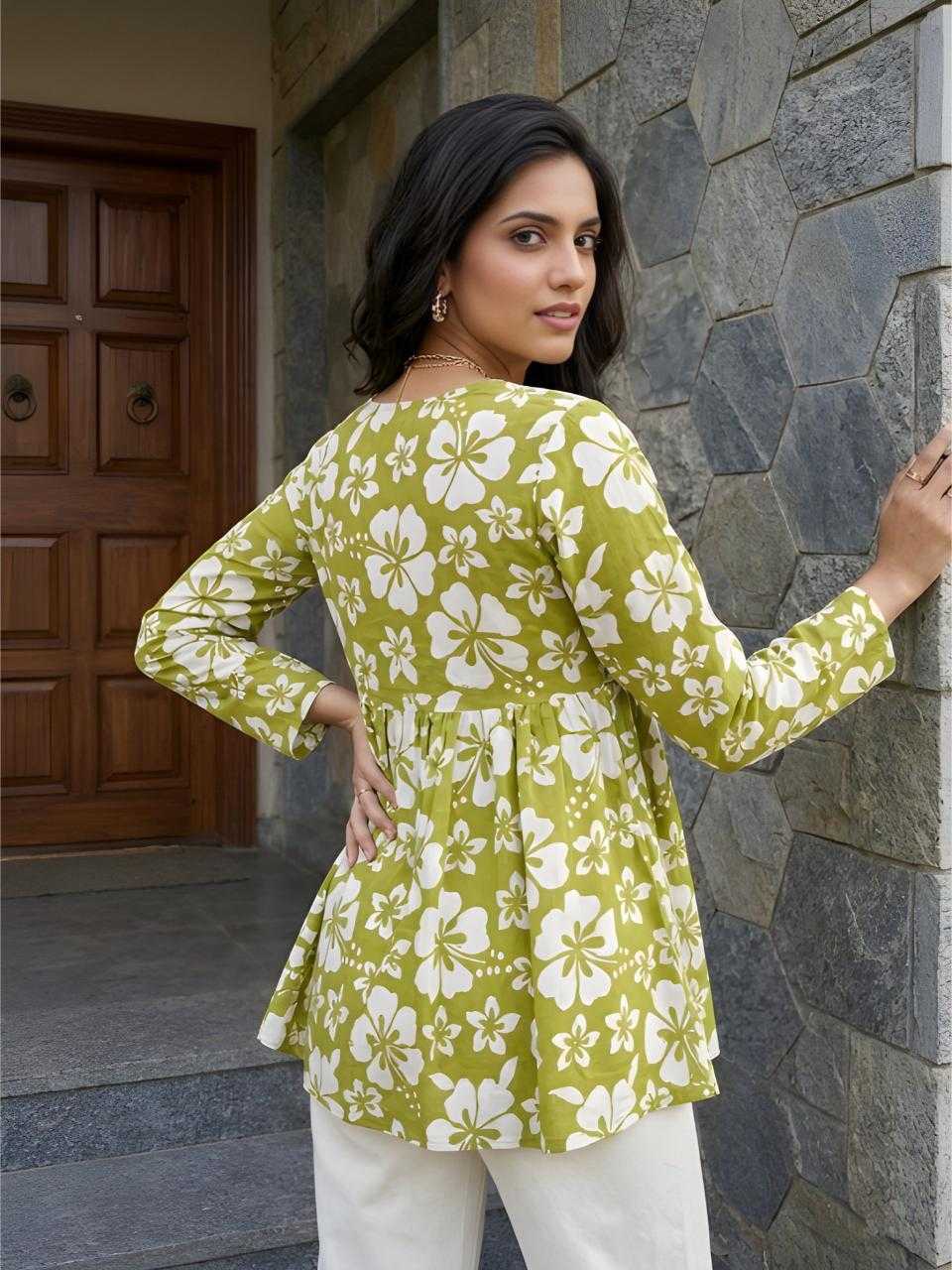 YNF Wholesale Cotton Printed Kurtis KESH559 1058 | Surat Manufacturer