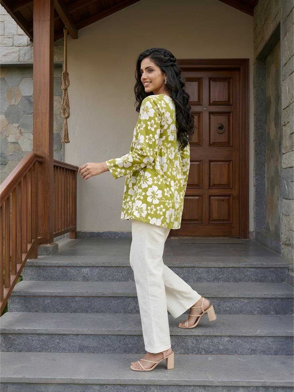 YNF Wholesale Cotton Printed Kurtis KESH559 1058 | Surat Manufacturer