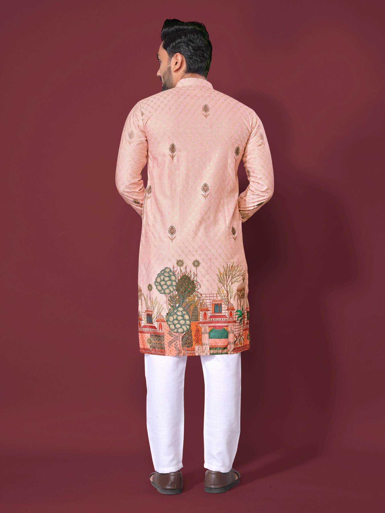 YNF Wholesale Cotton Mens Kurta Pyjama KESH620 Inaara | Surat Manufacturer