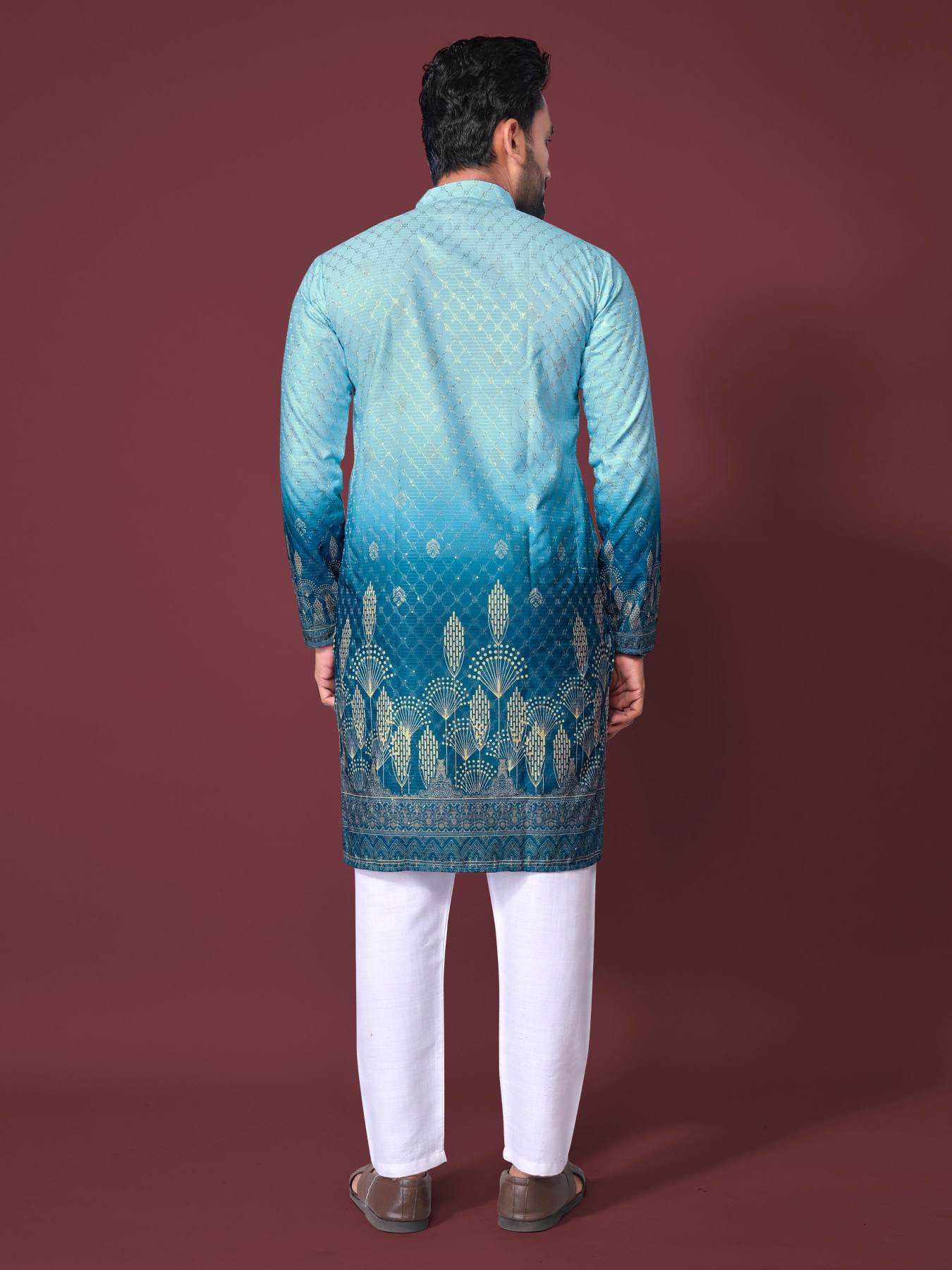 YNF Wholesale Cotton Mens Kurta Pyjama KESH620 Inaara | Surat Manufacturer