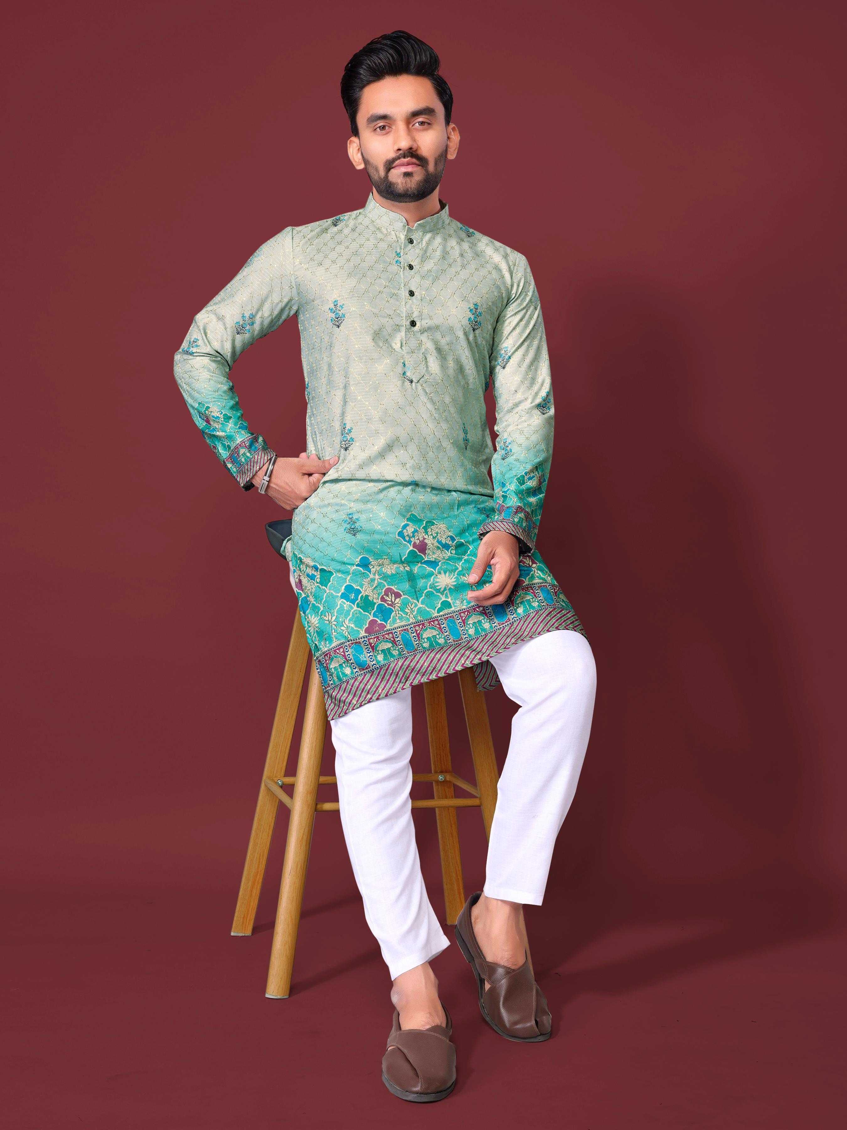 YNF Wholesale Cotton Mens Kurta Pyjama KESH620 Inaara | Surat Manufacturer