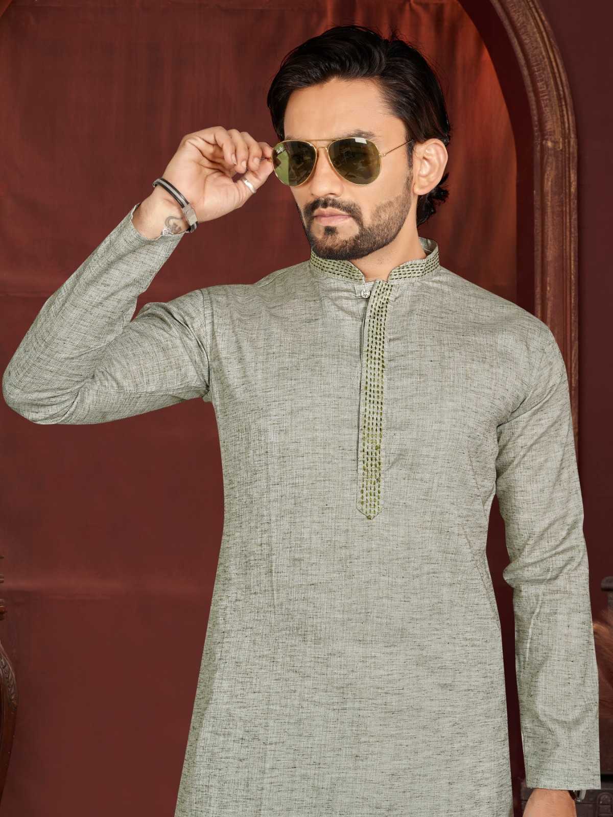 YNF Wholesale Cotton Mens Kurtas KESH620 LILEN | Surat Manufacturer
