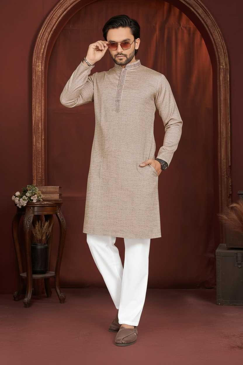 YNF Wholesale Cotton Mens Kurtas KESH620 LILEN | Surat Manufacturer