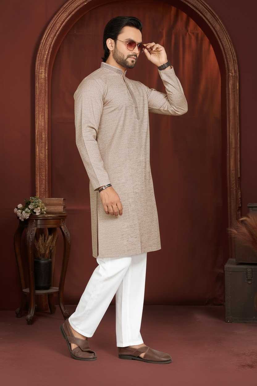 YNF Wholesale Cotton Mens Kurtas KESH620 LILEN | Surat Manufacturer
