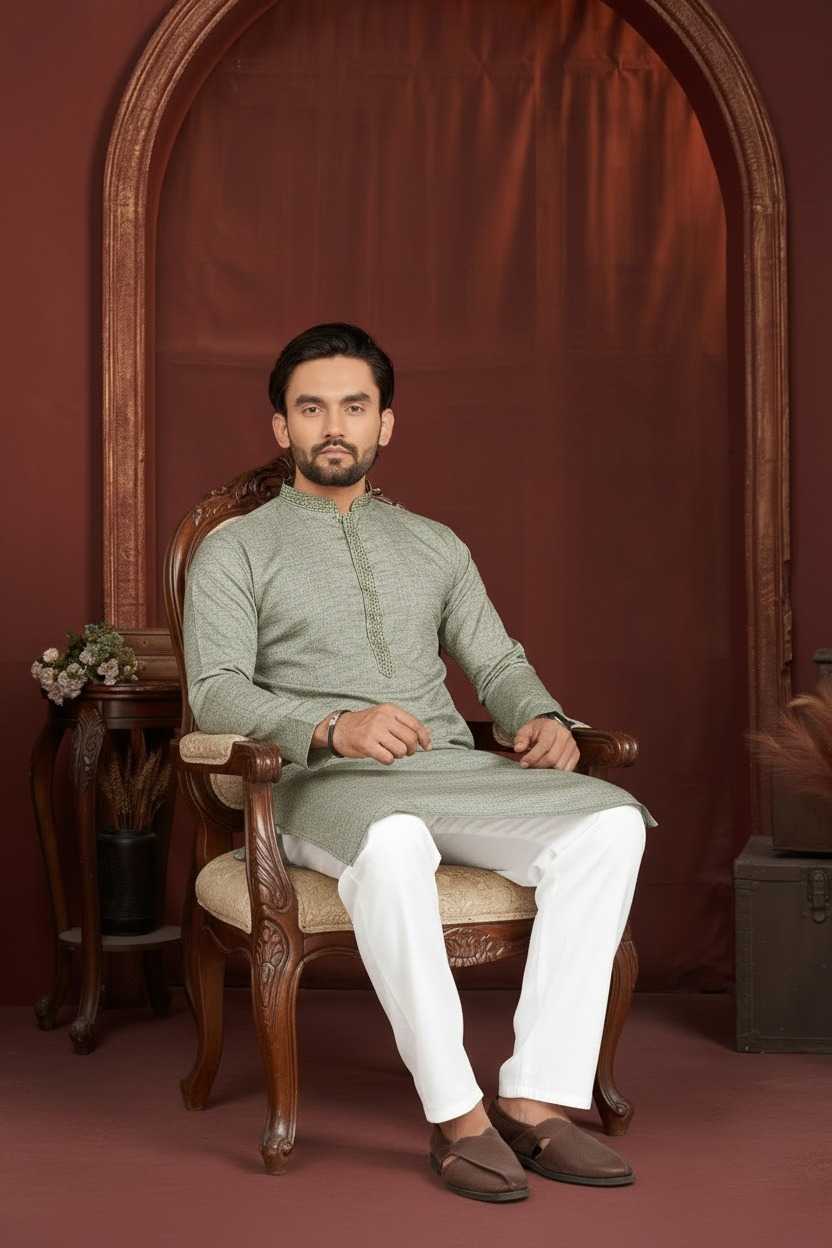 YNF Wholesale Cotton Mens Kurtas KESH620 LILEN | Surat Manufacturer