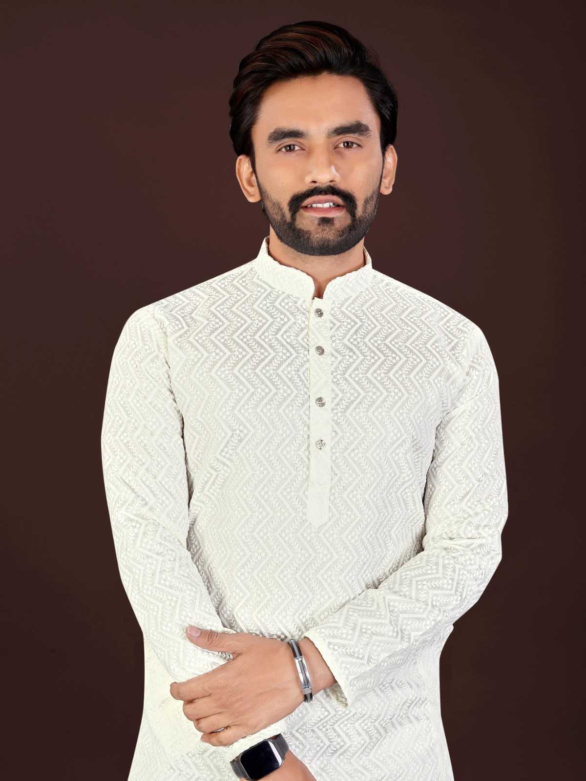 YNF Wholesale Cotton Mens Kurtas KESH620 RRR | Surat Manufacturer