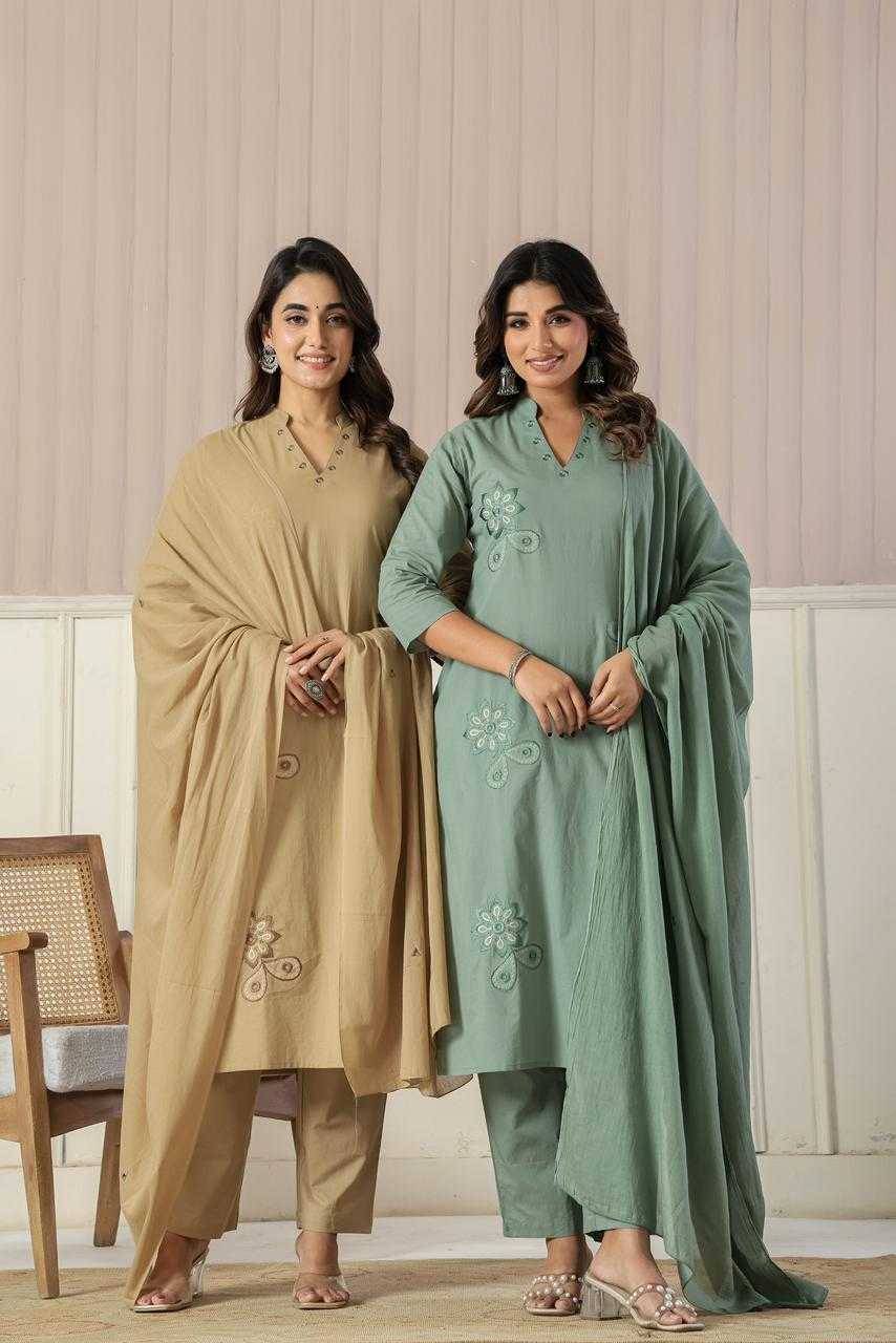 YNF Wholesale Cotton Ladies Suits KESH623 Raha | Surat Manufacturer
