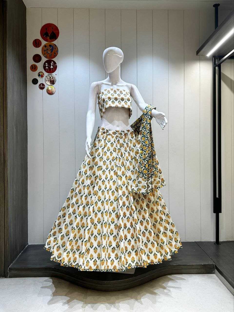YNF Wholesale Cotton Traditional Lehenga KESH711 camric | Surat Manufacturer