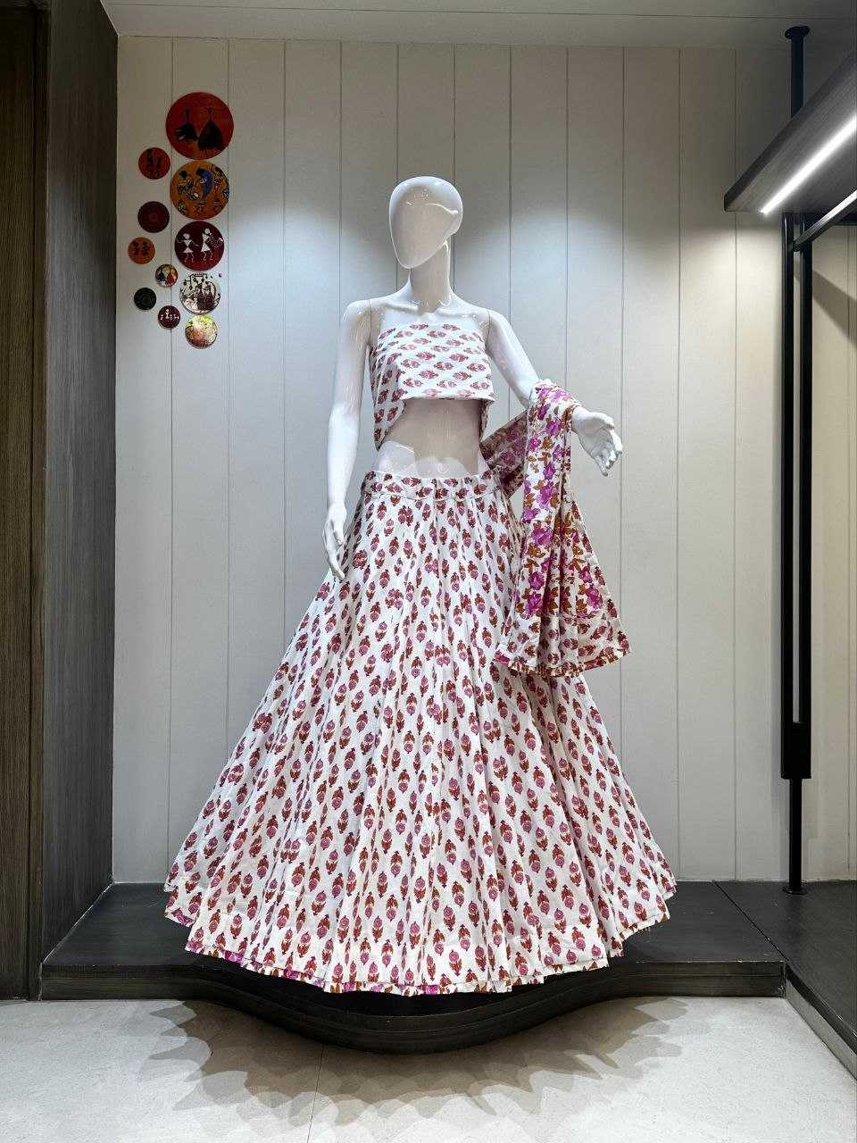 YNF Wholesale Cotton Traditional Lehenga KESH711 camric | Surat Manufacturer