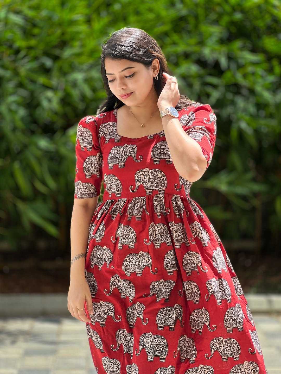 YNF Wholesale Cotton Maxi Dresses KESH751 1071 | Surat Manufacturer
