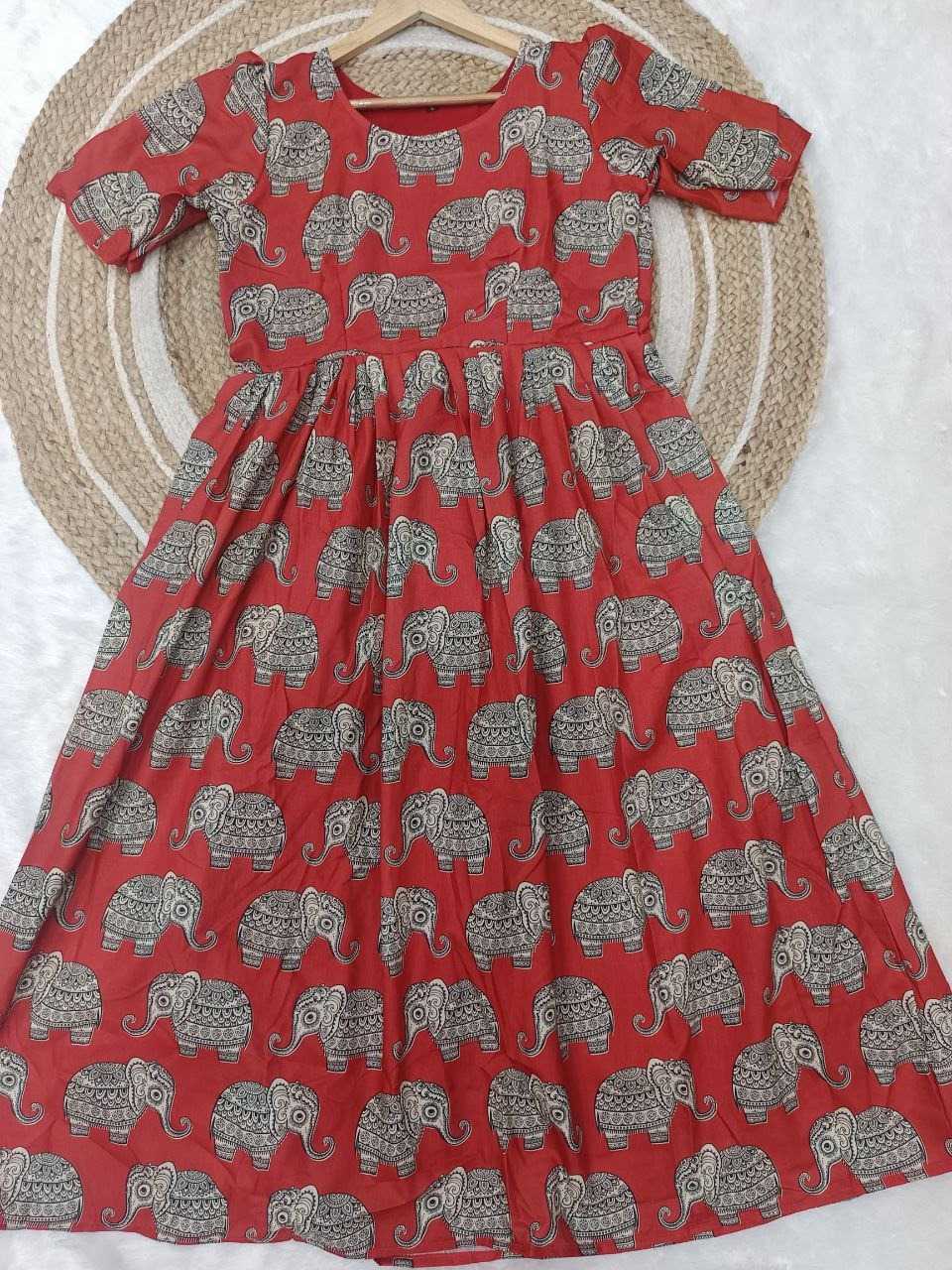 YNF Wholesale Cotton Maxi Dresses KESH751 1071 | Surat Manufacturer