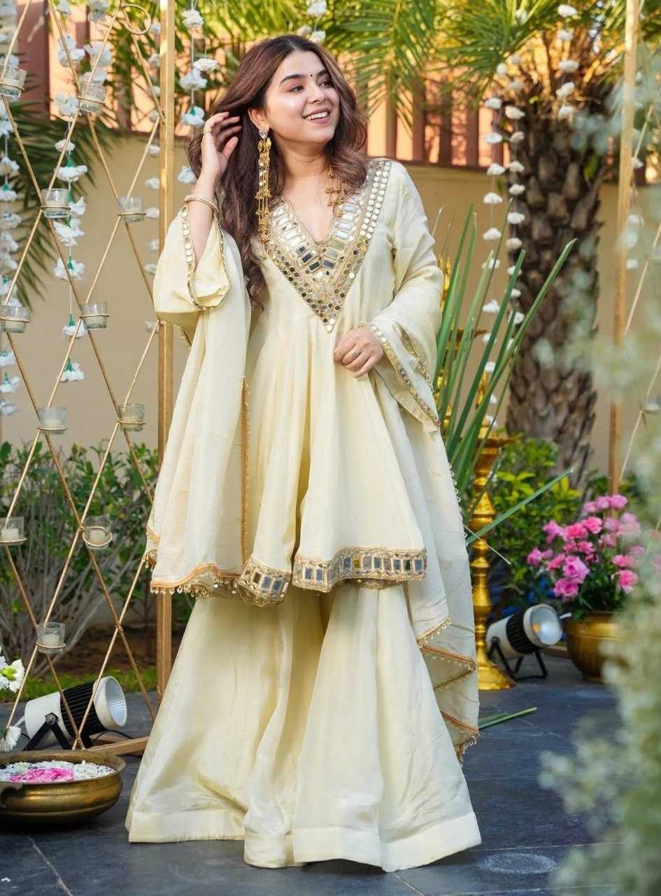 YNF Wholesale Crepe Embroidered Kurtis KESH334 Tyohaar | Surat Manufacturer