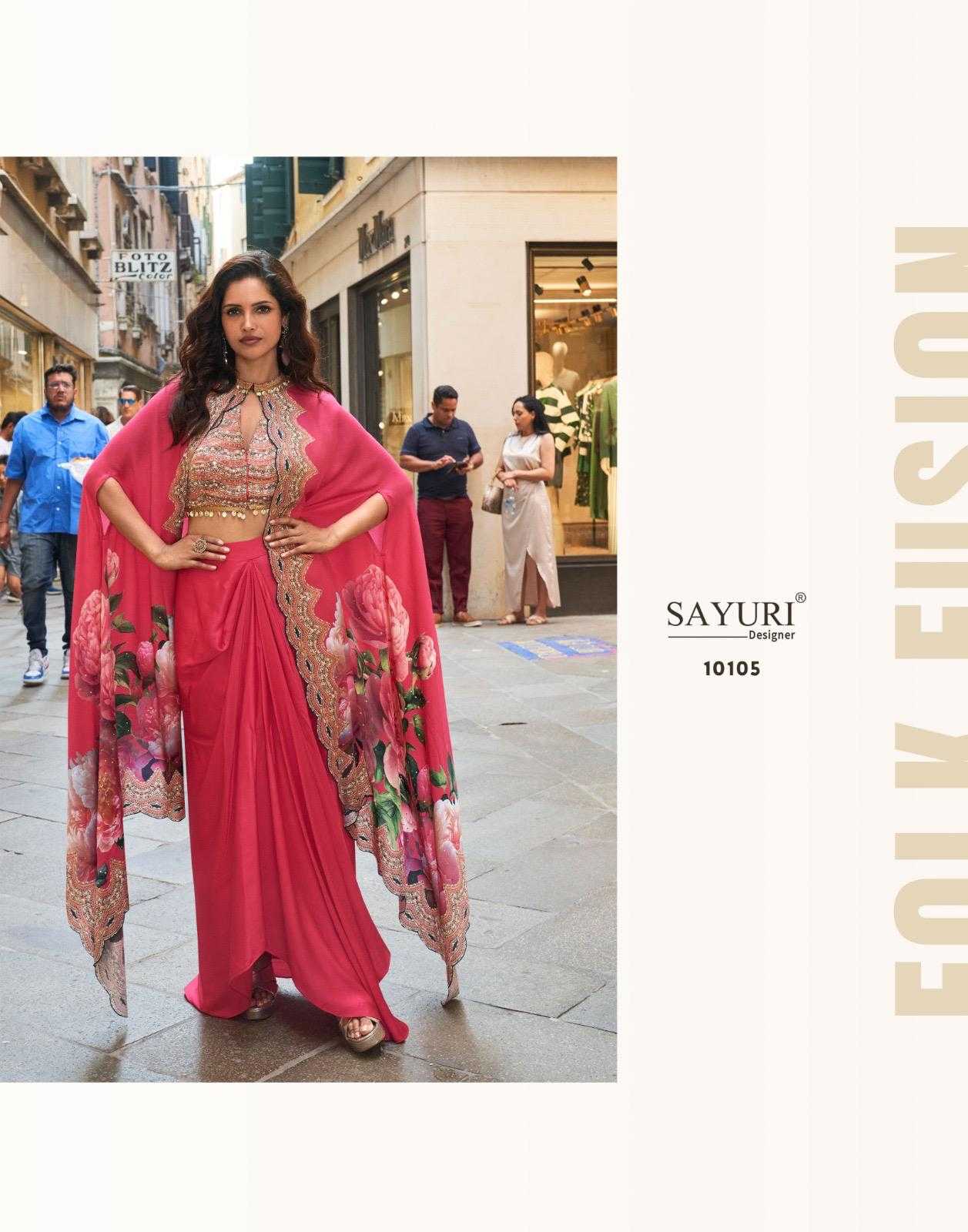 YNF Wholesale Crepe Silk Ladies Silk Suit KESH448 SAYURI FLORANCE | Surat Manufacturer
