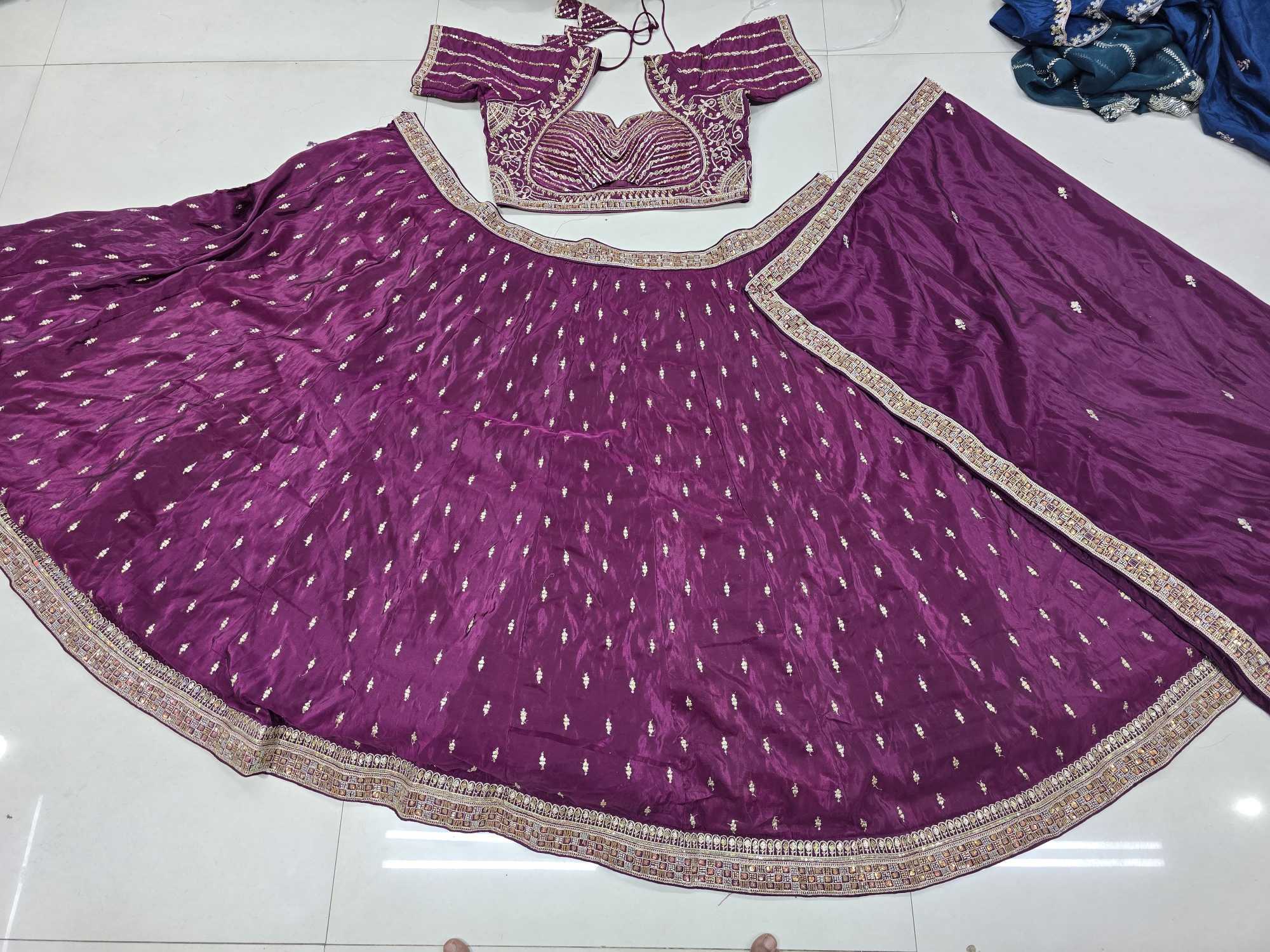 YNF Wholesale Crepe Silk Silk Lehenga KESH711 Zareen | Surat Manufacturer