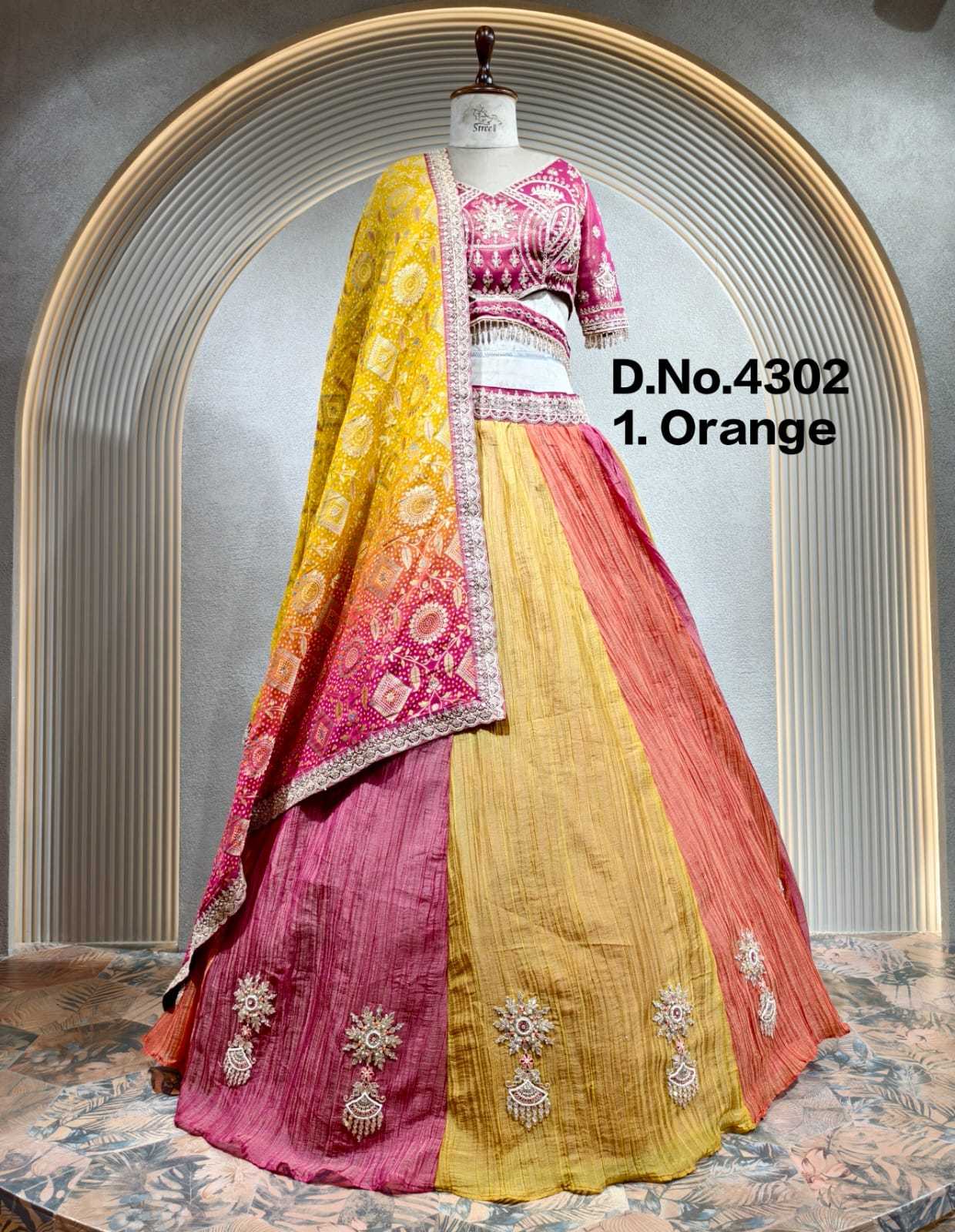 YNF Wholesale Crush Silk Designer Lehenga Choli KESH113 SL 4302 | Surat Manufacturer