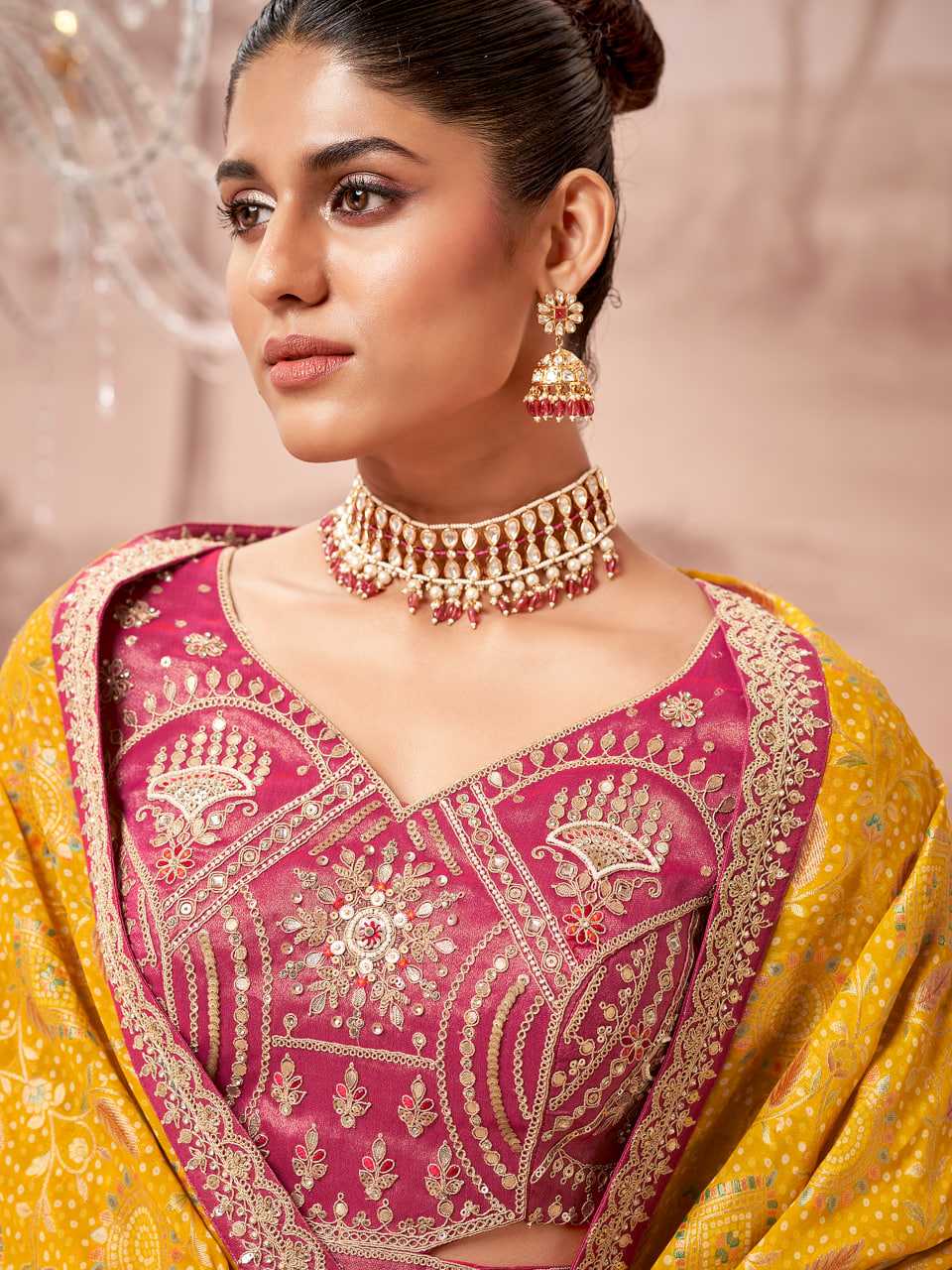 YNF Wholesale Crush Silk Designer Lehenga Choli KESH113 SL 4302 | Surat Manufacturer
