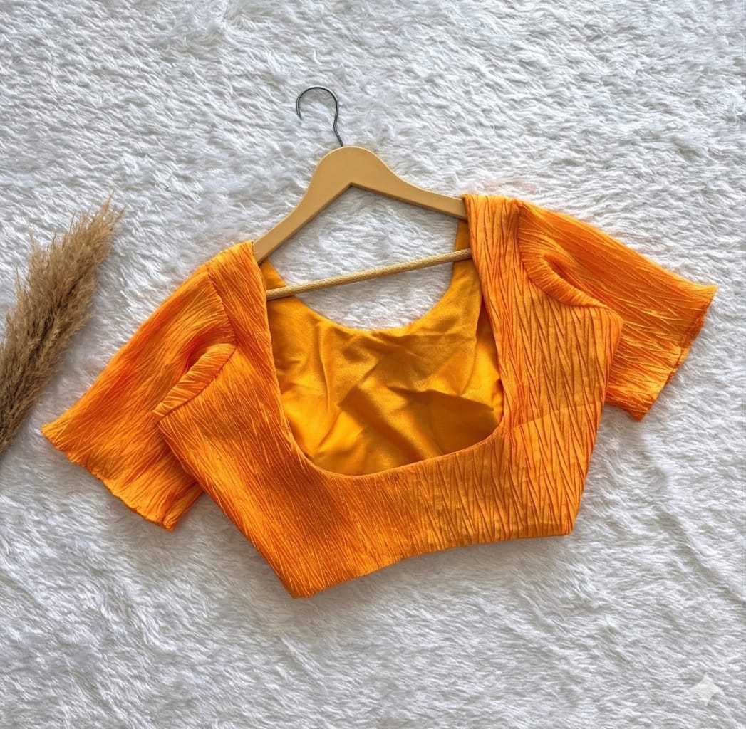 YNF Wholesale Crush Silk Blouse KESH388 101 | Surat Manufacturer