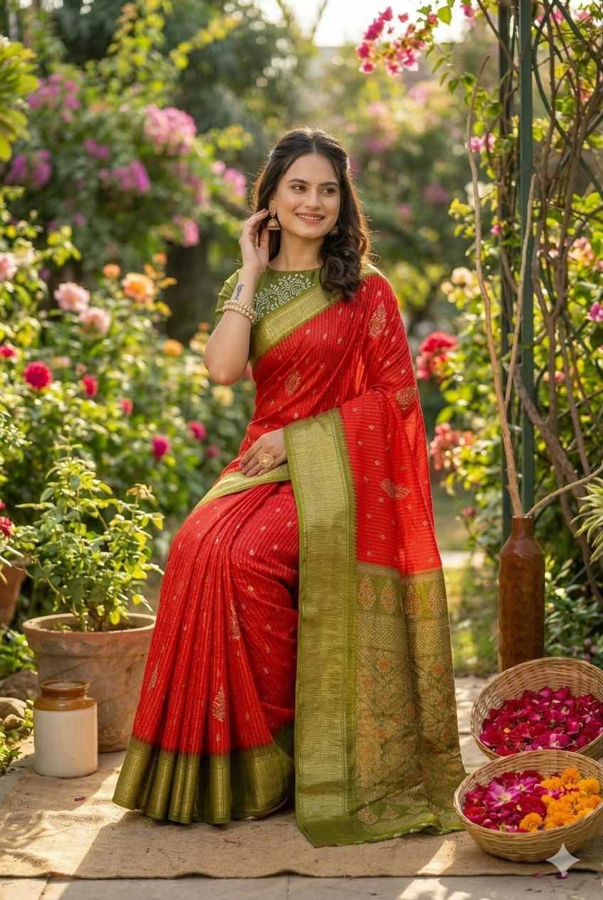 YNF Wholesale Dola Silk Printed Sarees KESH577 CM-DOLA MINA BUTI | Surat Manufacturer