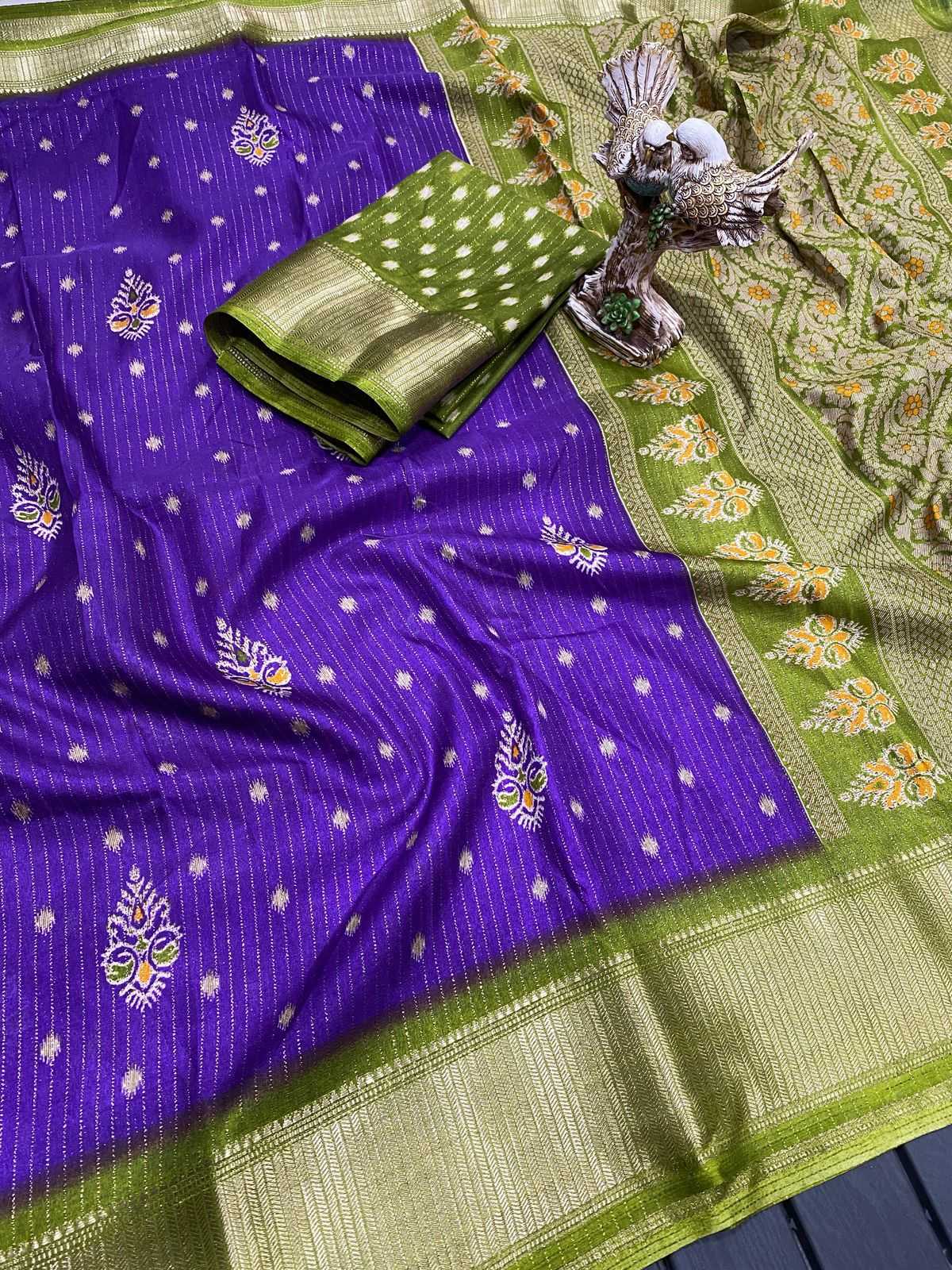 YNF Wholesale Dola Silk Printed Sarees KESH577 CM-DOLA MINA BUTI | Surat Manufacturer