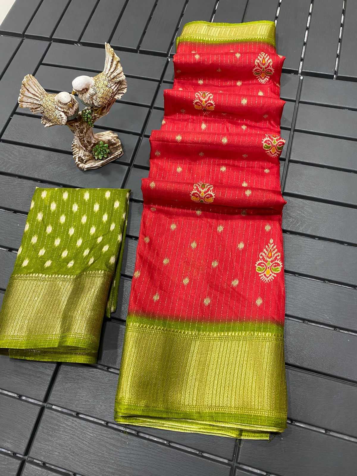 YNF Wholesale Dola Silk Printed Sarees KESH577 CM-DOLA MINA BUTI | Surat Manufacturer