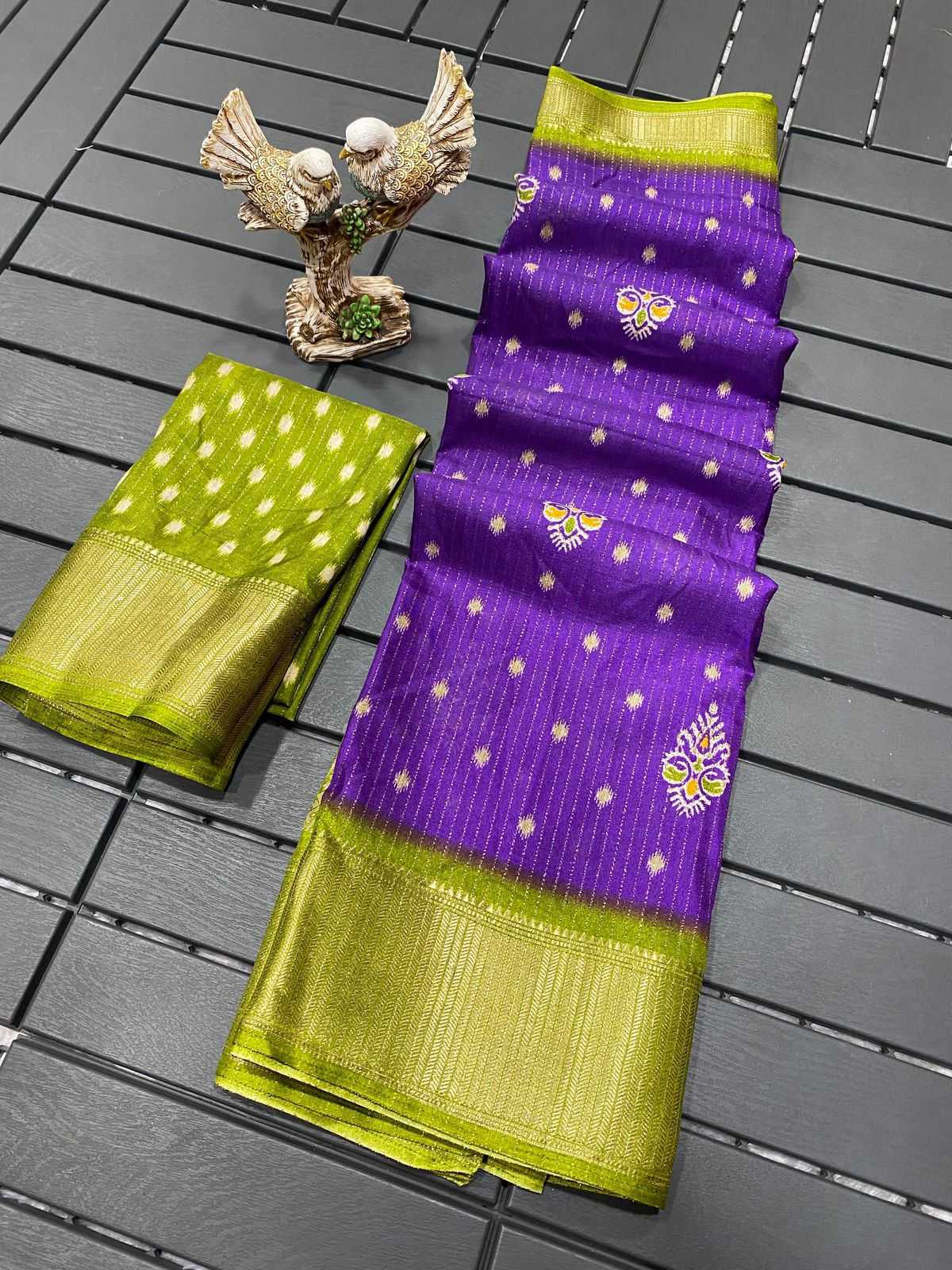 YNF Wholesale Dola Silk Printed Sarees KESH577 CM-DOLA MINA BUTI | Surat Manufacturer