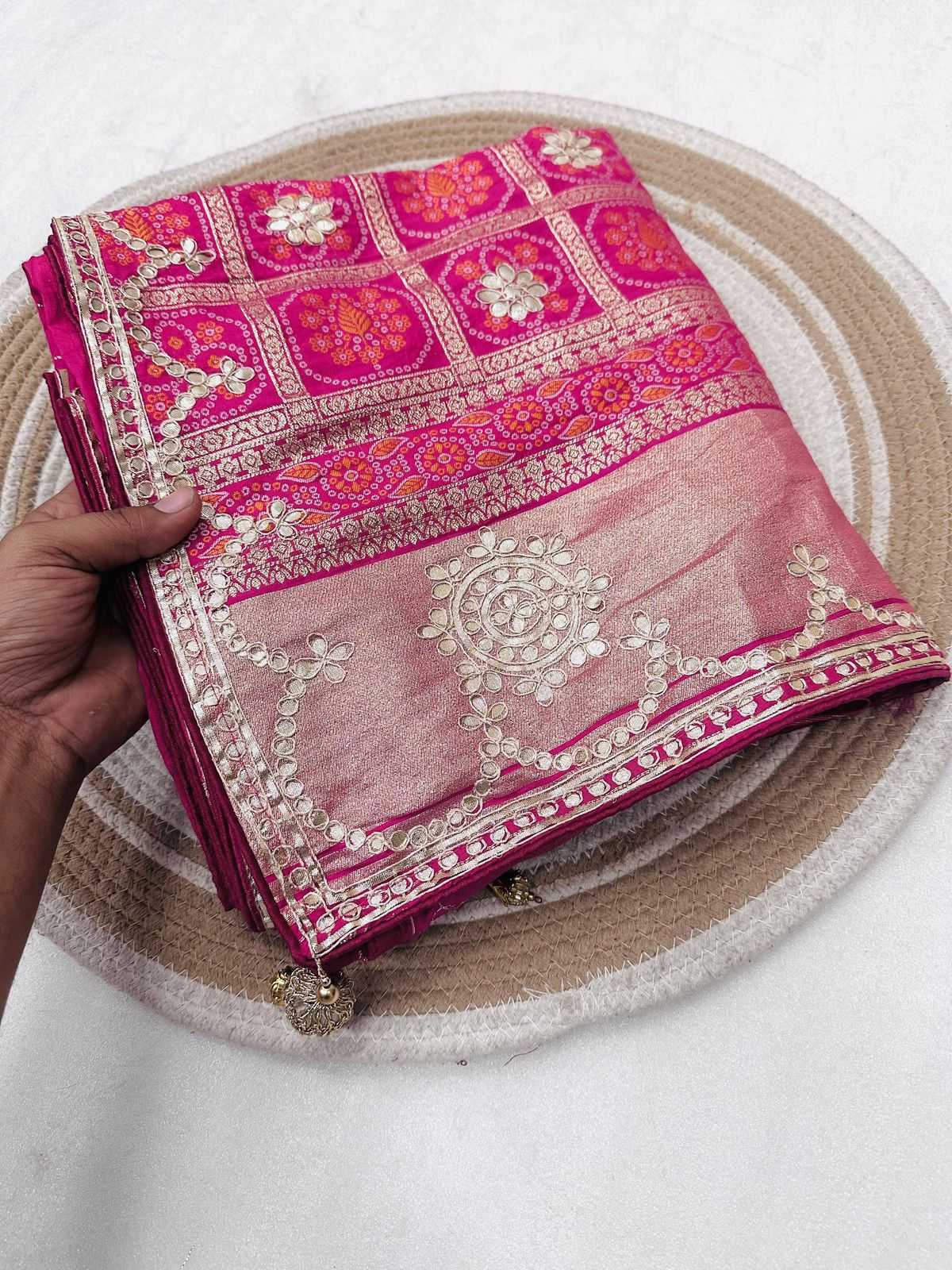 YNF Wholesale Fancy Pattu Sarees KESH649 viscose Ghatchola | Surat Manufacturer