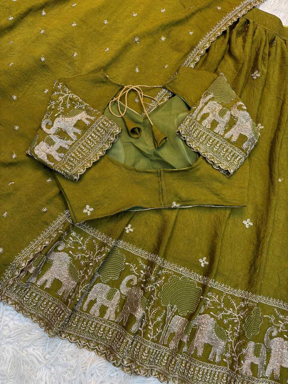 YNF Wholesale Fancy Chaniya Choli KESH713 Elephant half | Surat Manufacturer