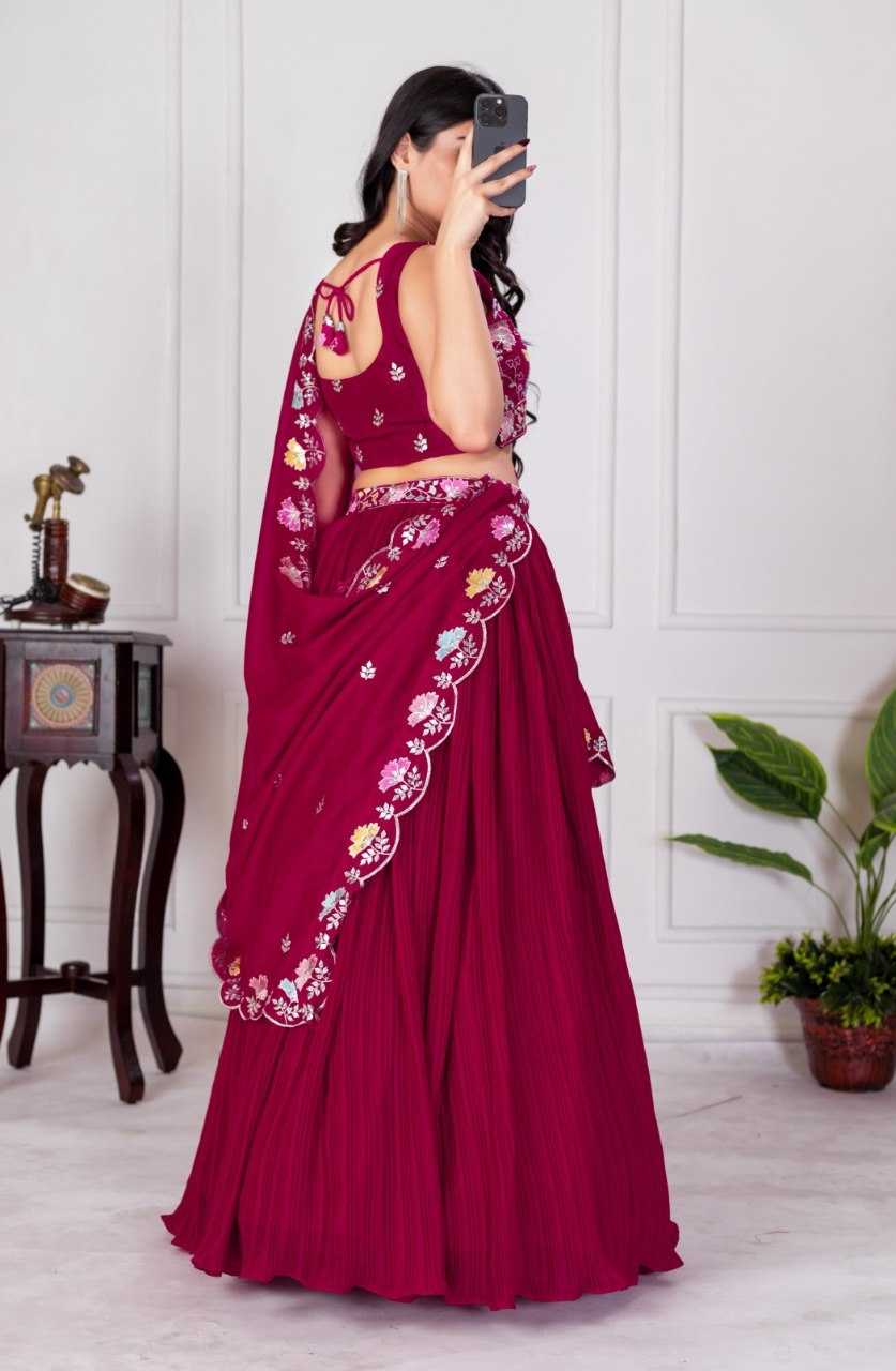 YNF Wholesale Faux Georgette Fancy Lehenga KESH173 MR 1101 | Surat Manufacturer
