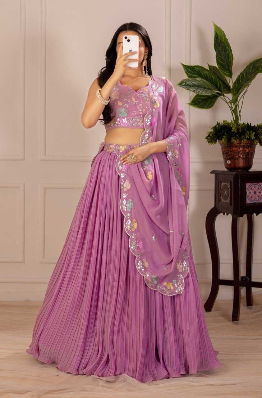 YNF Wholesale Faux Georgette Fancy Lehenga KESH173 MR 1101 | Surat Manufacturer