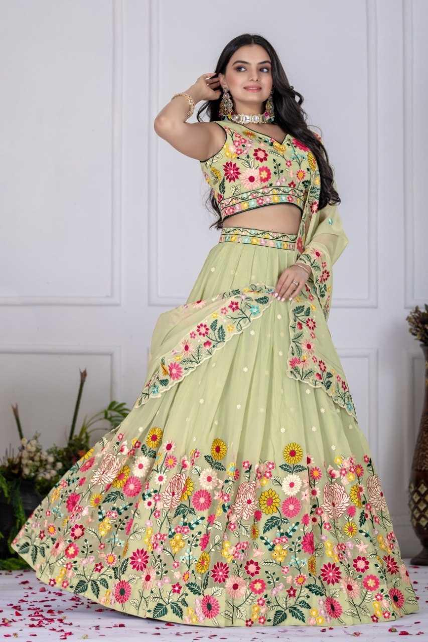 YNF Wholesale Faux Georgette Fancy Lehenga KESH173 MR 1114 | Surat Manufacturer