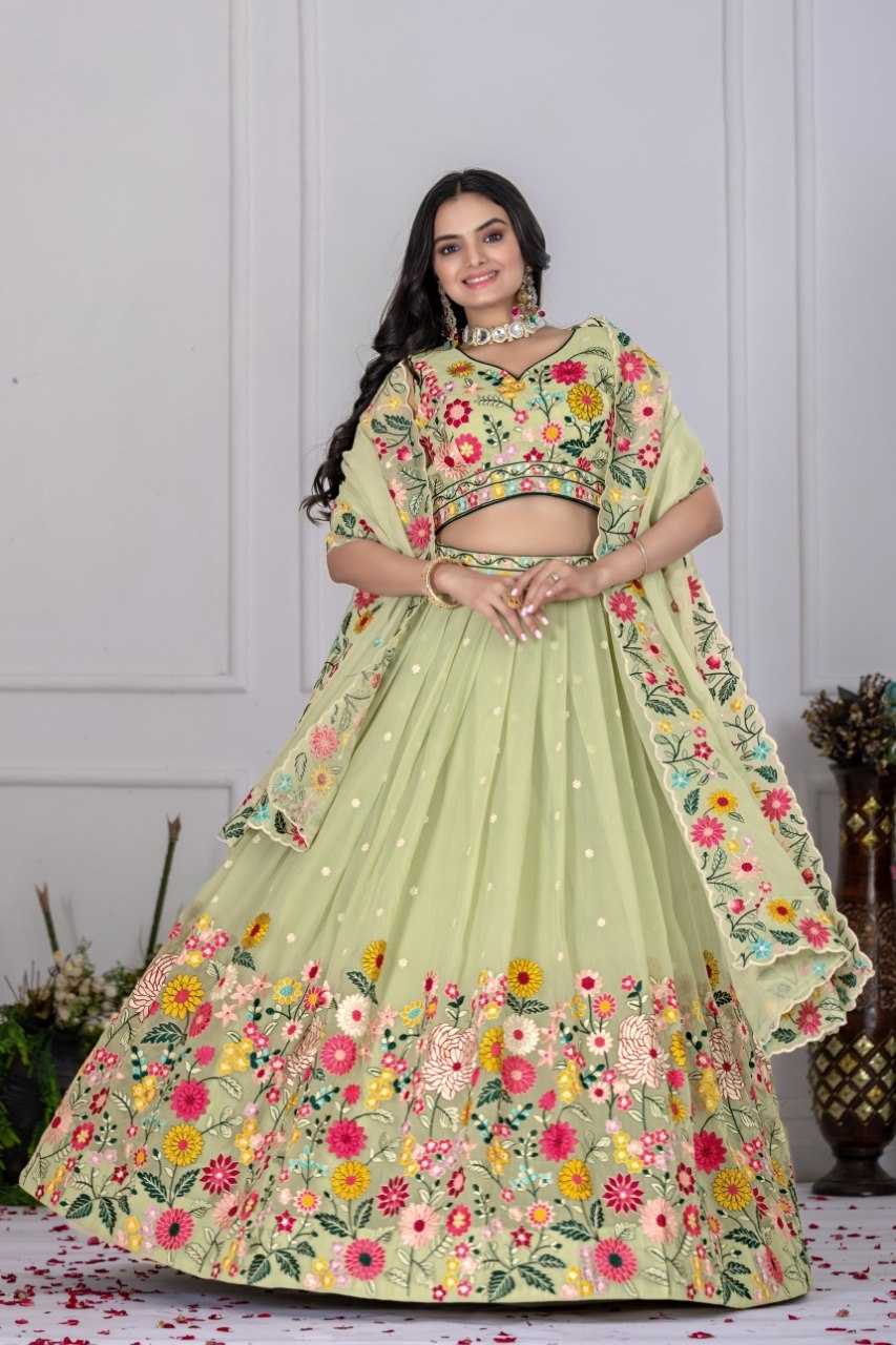 YNF Wholesale Faux Georgette Fancy Lehenga KESH173 MR 1114 | Surat Manufacturer