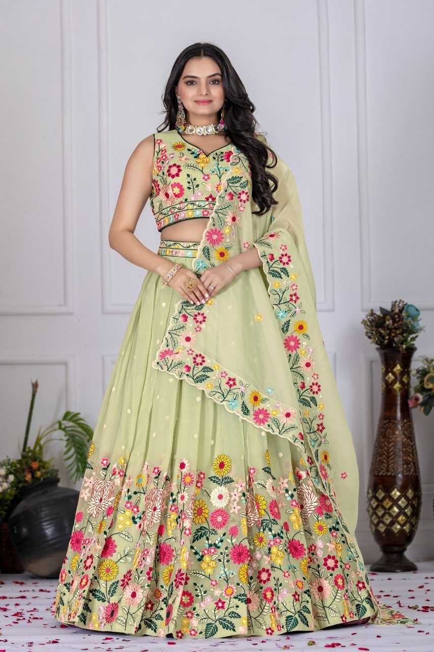 YNF Wholesale Faux Georgette Fancy Lehenga KESH173 MR 1114 | Surat Manufacturer