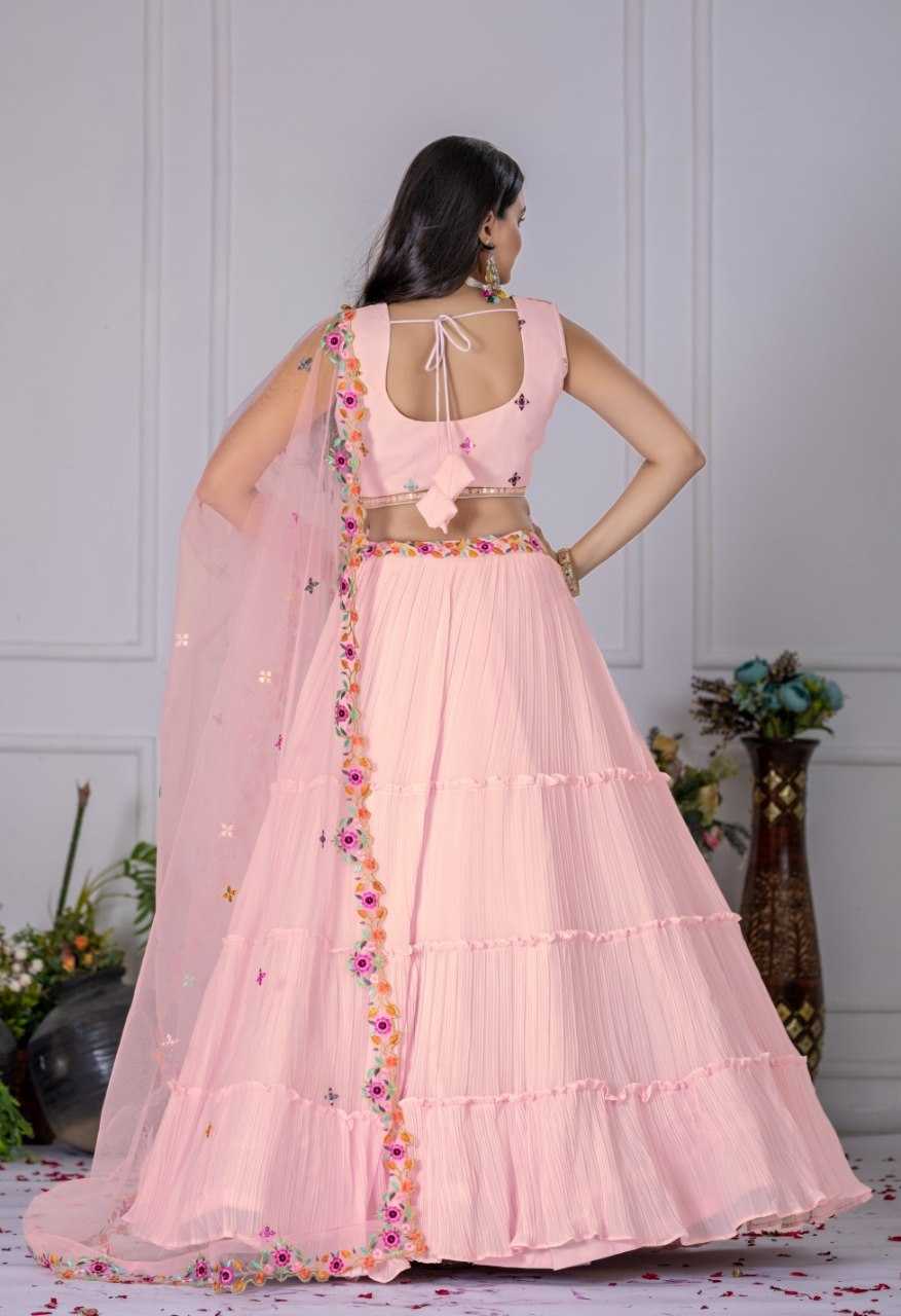 YNF Wholesale Faux Georgette Fancy Lehenga KESH173 MR 1115 | Surat Manufacturer