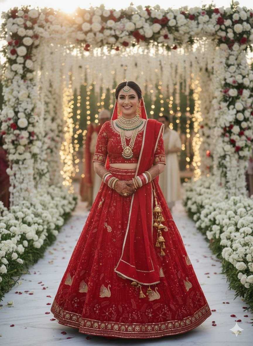 YNF Wholesale Faux Georgette Embroidered Lehenga KESH508 1105 | Surat Manufacturer