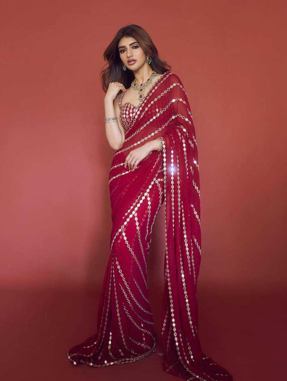 YNF Wholesale Faux Georgette Party Wear Sarees KESH512 1847 | Surat Manufacturer