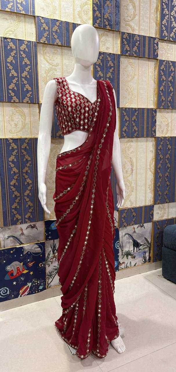YNF Wholesale Faux Georgette Party Wear Sarees KESH512 1847 | Surat Manufacturer