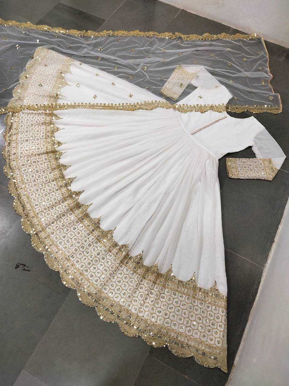 YNF Wholesale Faux Georgette Anarkali Gown KESH499 194 | Surat Manufacturer
