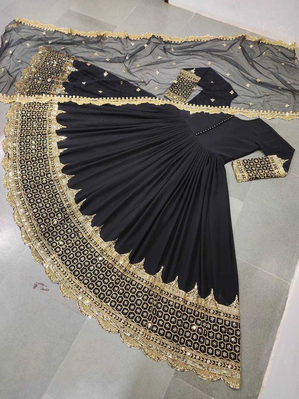 YNF Wholesale Faux Georgette Anarkali Gown KESH499 194 | Surat Manufacturer