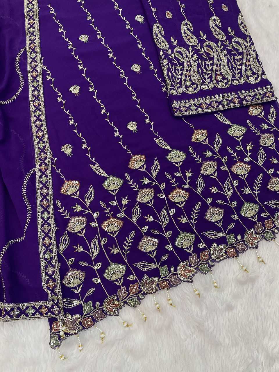 YNF Wholesale Faux Georgette Palazzo Suit KESH745 TF-1315 | Surat Manufacturer